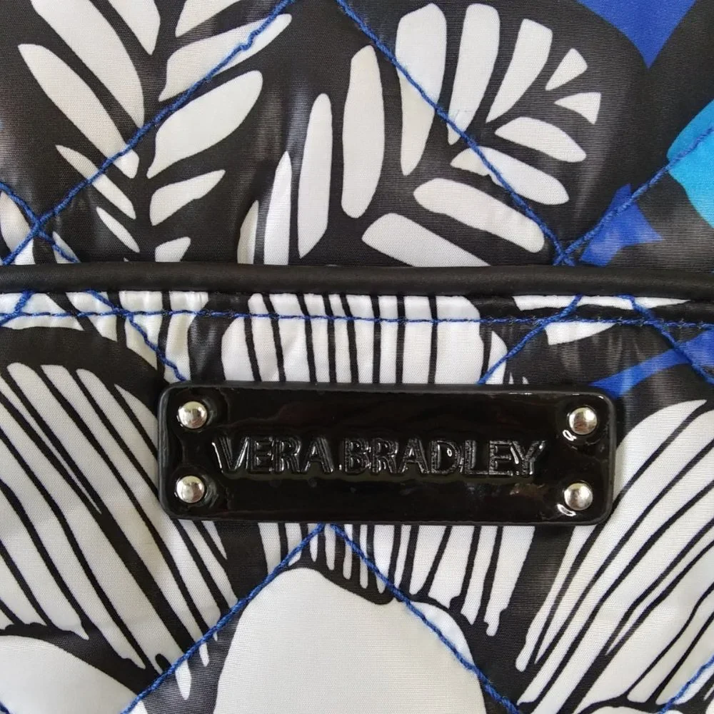 NEW Vera Bradley Blue Bayou 2 Shoulder Strap Tote Bag